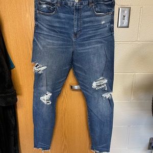 American Eagle Womens Curvy Super Hi-Rise Jegging